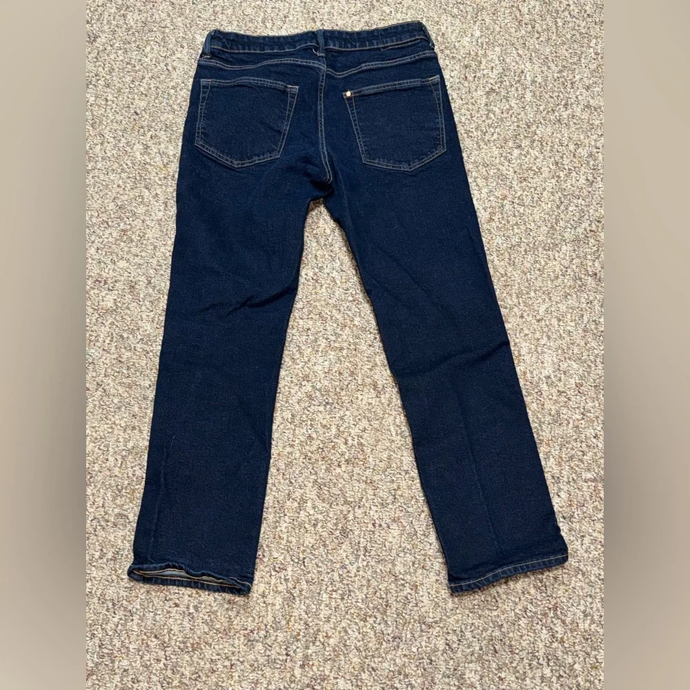 H&M Men's Dark Blue Jeans straight regular fit 32x32 mens size‎ 32